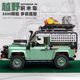 Land Rover Classic Defender 90 off-road model mechanical series car assembly building block toy boy 10317