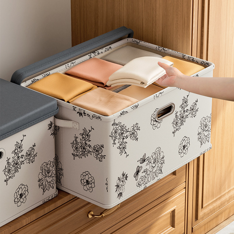衣服收纳箱家用大容量被子防尘袋衣柜衣物分层整理盒宿舍储物筐子,淘宝优惠券,粉丝福利购,淘宝优惠卷
