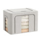 Real cotton and linen storage box large capacity organizing box