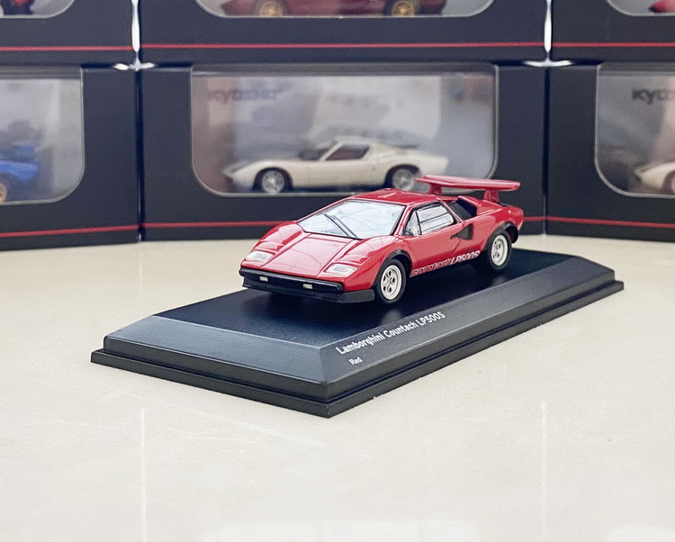 kyosho京商1:64兰博基尼康塔什countach lp500s缪拉miurap400模型 - 图1