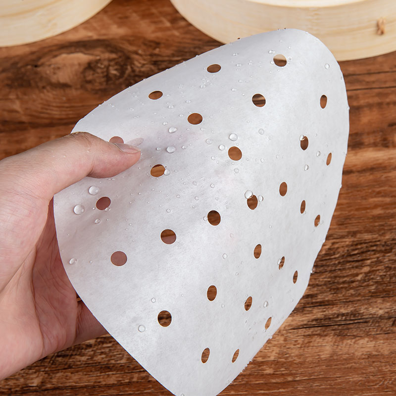 蒸包子纸垫蒸笼垫烘焙点心馒头面包纸垫一次性家用不沾蒸锅油纸垫-图3