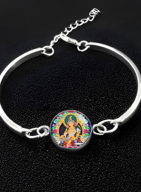 财源佛母佛像手链饰品挂件结缘菩萨财续天母财神佛母随身手串佛珠