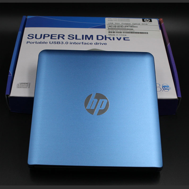 HP惠普铝合金USB3.0外置光驱移动外接DVD/CD刻录机台式笔记本通用-图1