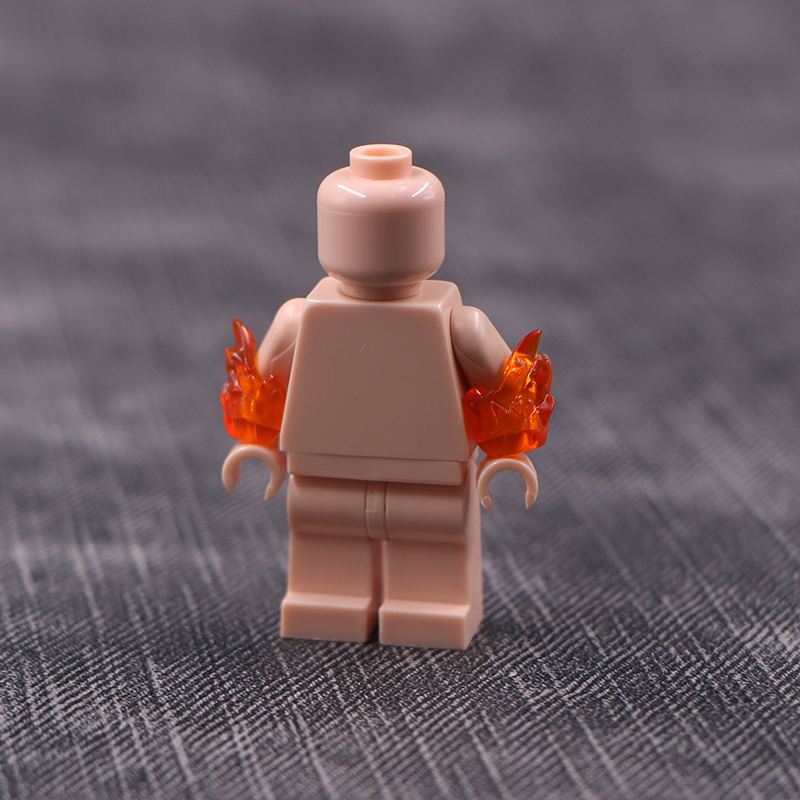 FC第三方积木人仔配件火焰特效魔法阵手炮传送门拼装玩具 - 图0