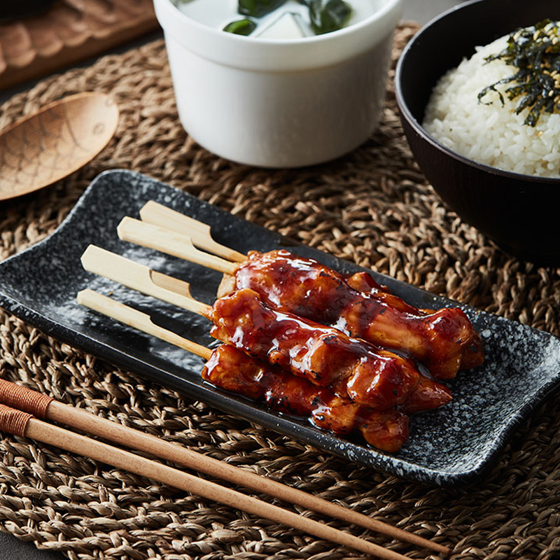 蜀帮主日式烧鸟串烤串拼盘冷冻半成品炭烤鸡肉串酱汁烧烤空气炸锅