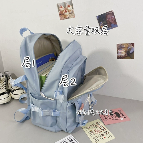 Брендовый японский милый вместительный и большой оригинальный рюкзак, в корейском стиле, подходит для студента, для средней школы