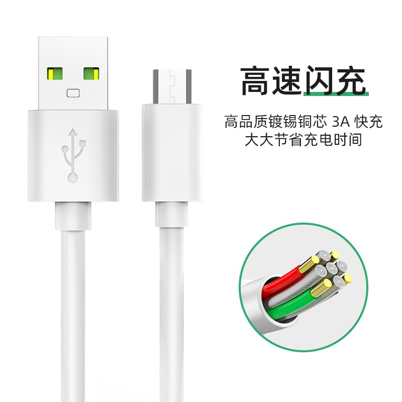 适用华为安卓数据线闪快充适用Mate8荣耀8青春版7八9I畅玩6X畅享8-图3