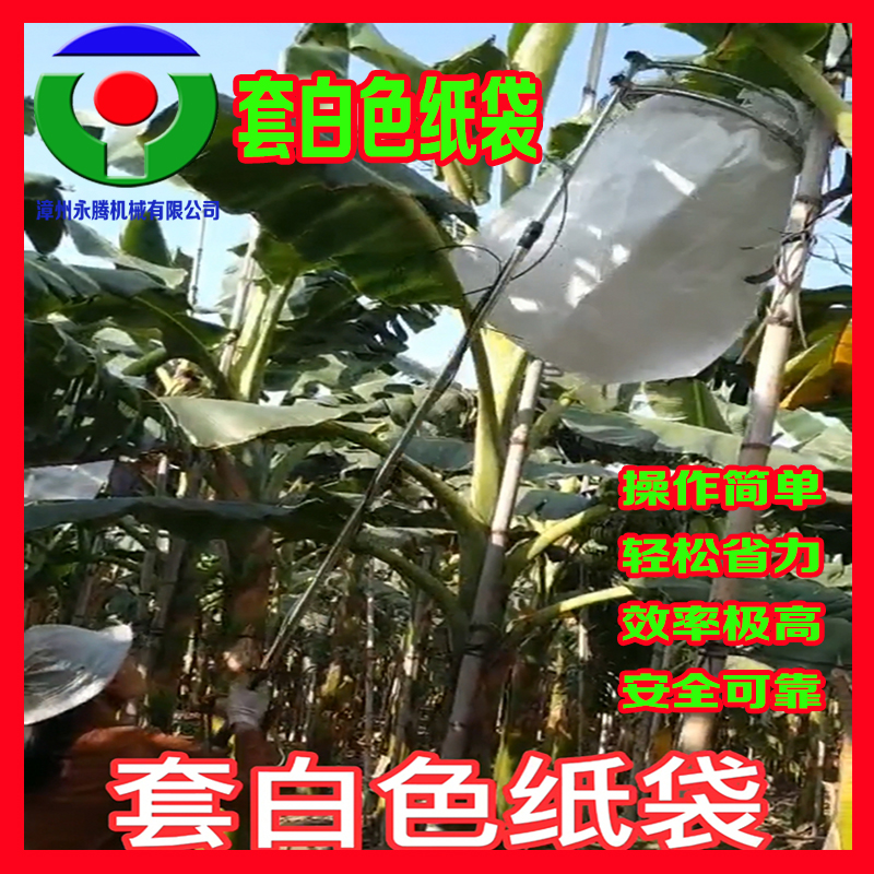 【永腾机械】不锈钢香蕉套袋器 香蕉套袋神器套香蕉袋子工具机器 - 图0