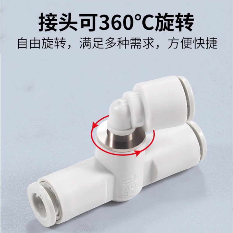 J&Y金业气动 SMC型接头系列 J-AQ240F/340F 快速排气阀 - 图2