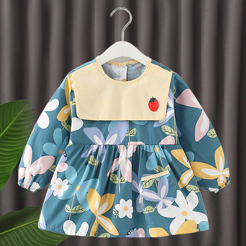 宝宝罩衣纯棉防水吃饭围兜女孩公主罩衫春秋冬婴儿童防脏反穿,淘宝优惠券,粉丝福利购,淘宝优惠卷