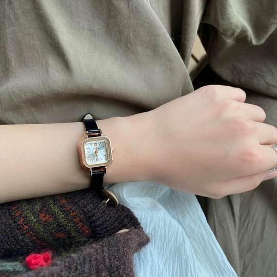 Small dial ladies Korean style simple fashion quartz watch