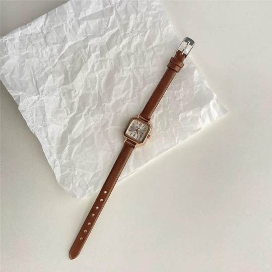 Small dial ladies Korean style simple fashion quartz watch