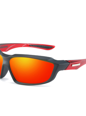 男全框户外运动款偏光太阳镜墨镜炫彩膜骑行镜开车驾驶钓鱼眼镜