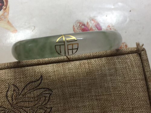 翡翠断玉手镯修复玉镯子描金断裂镶金包金玉器维修修补修理吊坠 - 图2