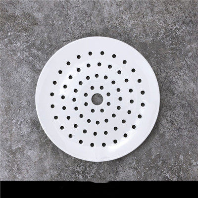 Steamed dumpling tray ceramic adult round Japanese 10-inch porous