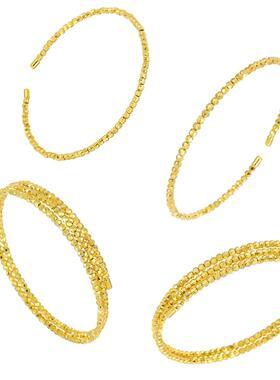 珠宝级一排满钻闪手镯