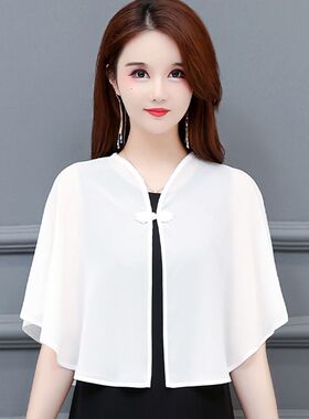 披肩女外搭新款空调外套配旗袍