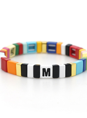 小众设计简约字母烤漆love首饰品