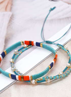 mmw男女款tila波西米亚套装手链