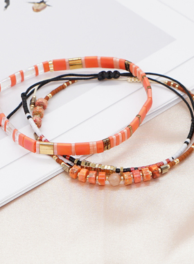 MLGM女tila波西米亚漂亮手链新品