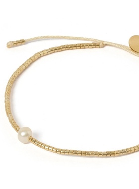 ins欧美风天然珍珠手链包邮