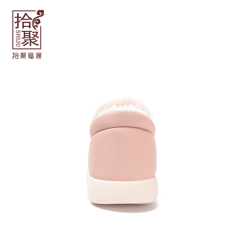 清仓冬季女鞋加绒棉鞋老北京布鞋女妈妈鞋短靴女家居保暖鞋雪地靴,淘宝优惠券,粉丝福利购,淘宝优惠卷