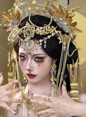 异域风埃及艳后法老的宠妃妆造