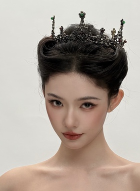 林允同款头饰古风金叶子发箍
