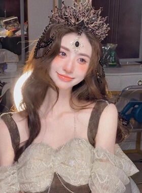 Lolita皇冠合金洛丽塔圣母光环