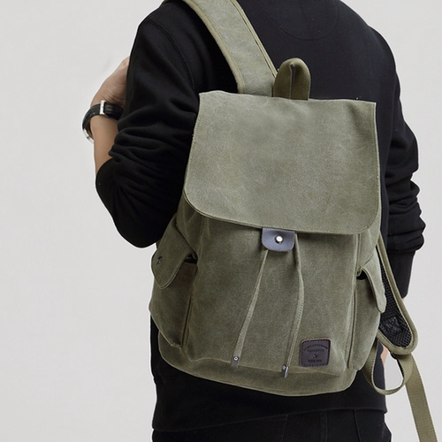 Мужской ретро рюкзак для отдыха, японский тканевый ноутбук для школьников для путешествий, ранец, в корейском стиле, подходит для студента