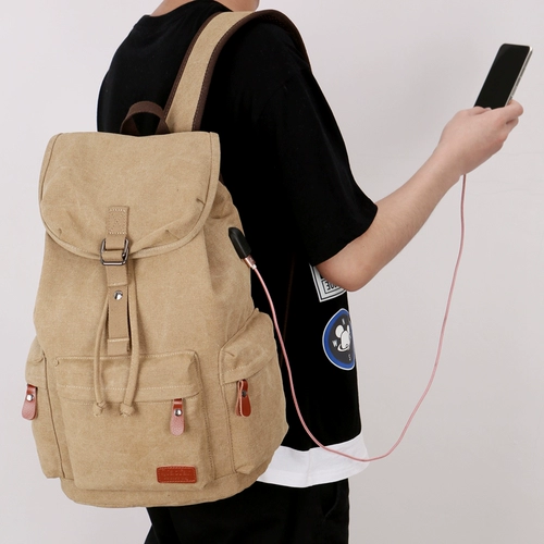 Трендовая тканевая сумка, ноутбук для путешествий, школьный рюкзак для школьников, в корейском стиле, подходит для подростков