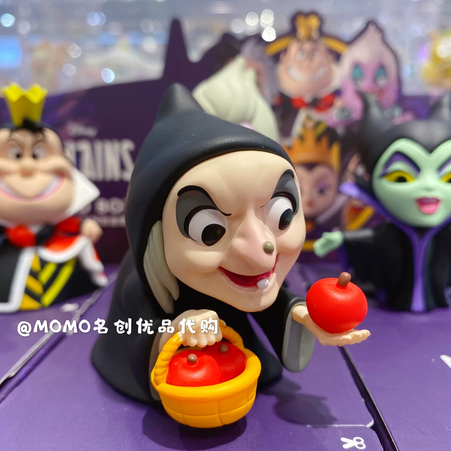 Детская игрушка-подвесная кукла-сюрприз из серии Disney злодеи‑миньёны Mingchuang Youpin MINISO Blind Blind, кукла-качели, игрушка-кукла