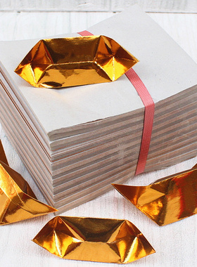 元宝折纸金箔纸覆膜金纸