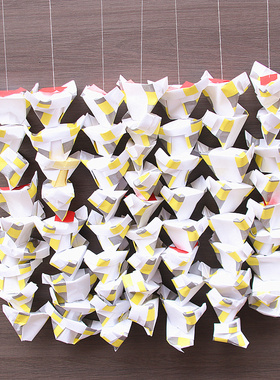 成品串串白纸元宝烧纸清明中元