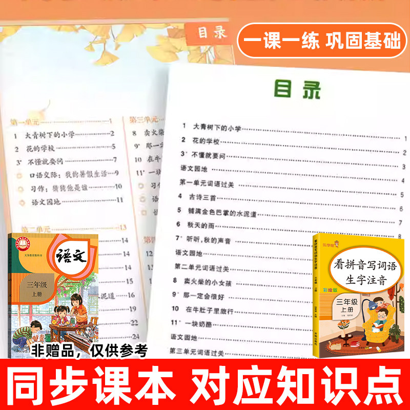 拼音练字帖一年级二年级三年级四年级五六年级上册下册人教版 小学生语文看拼音写词语字词专项训练本 控笔训练写字帖生字默写能手