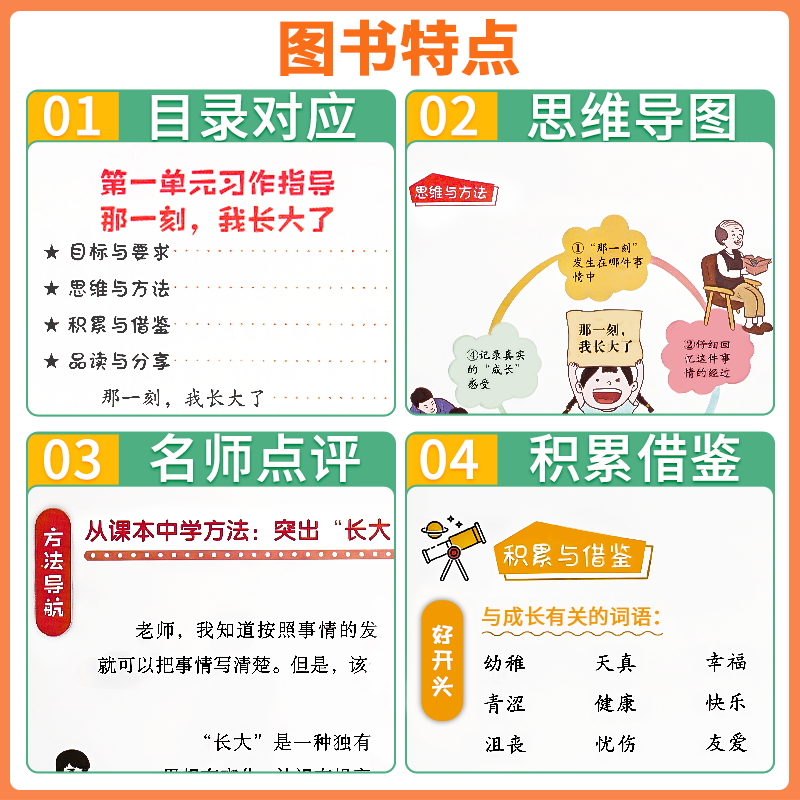 2026新版黄冈小状元同步作文五年级下册上册人教版小学生同步作文5年级下语文书大全作文素材资料教材作文全解写作理解训练题作文