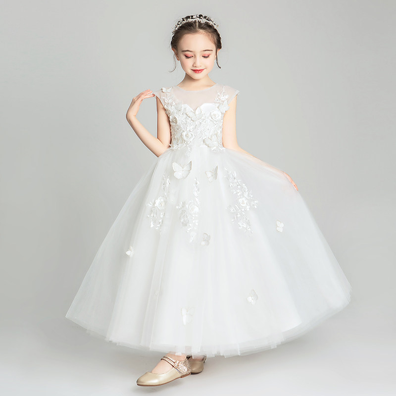 儿童公主裙蓬蓬婚纱小女孩钢琴演出服中大女童晚礼服高端洋气轻奢,淘宝优惠券,粉丝福利购,淘宝优惠卷