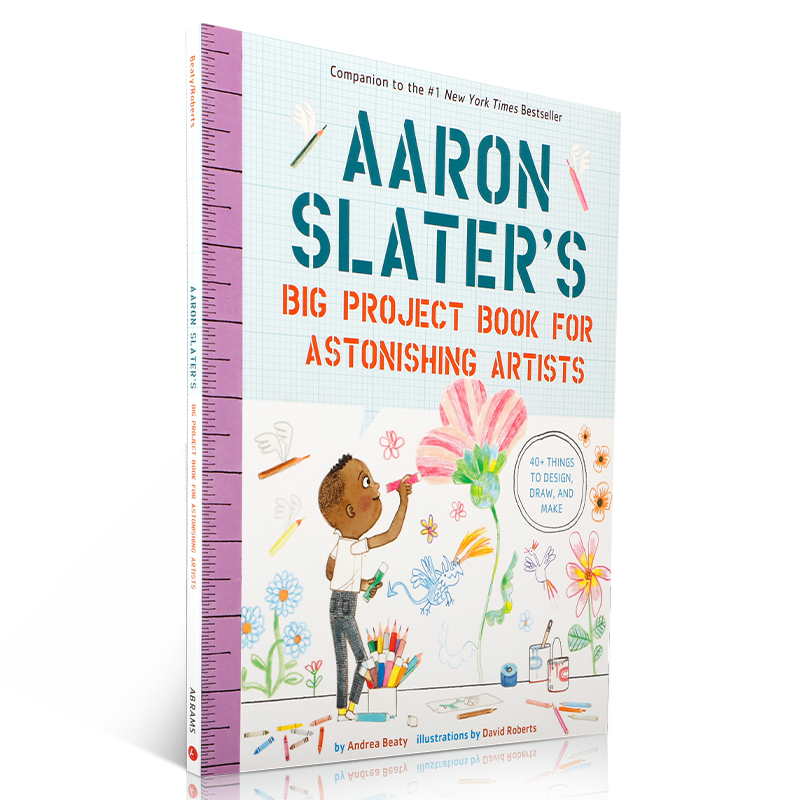 英文原版亚伦·斯莱特给惊奇艺术家的大计划书Aaron Slater's Big Project Book for Astonishing Artists 儿童科普入门指导书 - 图3