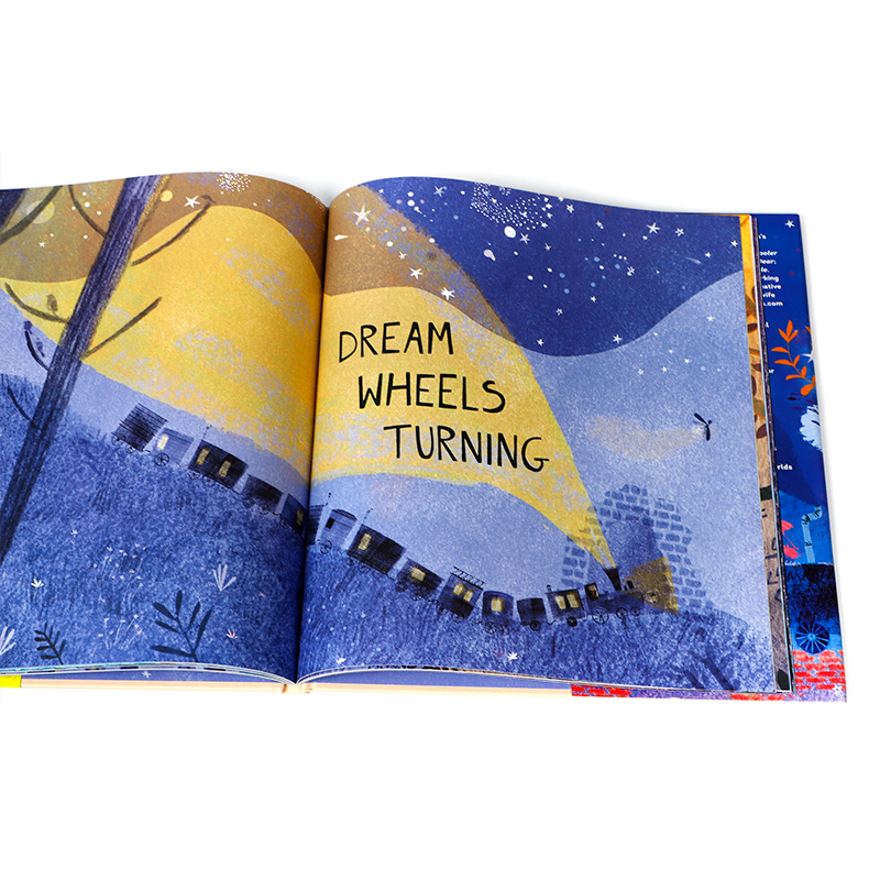 英文原版梦境列车：睡前诗歌 The Dream Train: Poems for Bedtime 2-6岁亲子共读成长体验 儿童睡前读物 安抚哄睡 诗歌精装绘本 - 图2