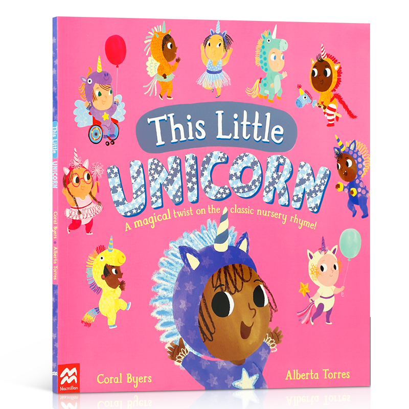 英文原版 This Little Unicorn: A Magical Twist on the Classic Nursery Rhyme 这个小独角兽 2-6岁儿童宝宝亲子共读绘本 - 图3