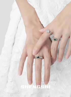 18光年韩版戒指女设计感小众