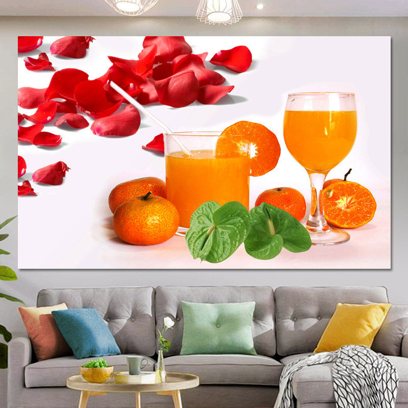 装饰画客厅卧室床头画沙发背景墙贴壁画浪漫温馨玫瑰花自粘墙纸画,淘宝优惠券,粉丝福利购,淘宝优惠卷