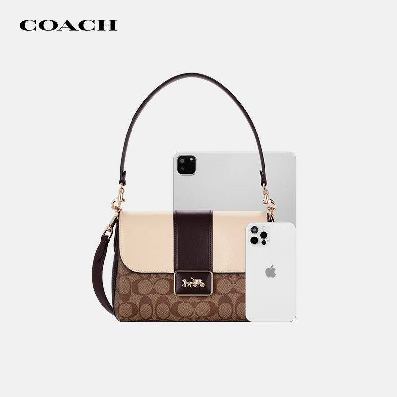 【官方授权】COACH/蔻驰吴谨言明星同款Grace腋下包手提斜挎包女