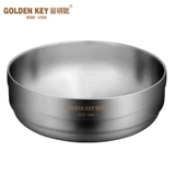 Двухэтажная супница из нержавеющей стали для домашнего использования, большая посуда, защита от ожогов