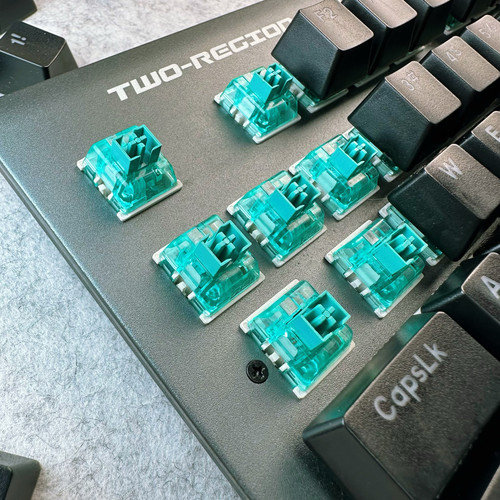 达尔优CK566系列通用超清脆红外光轴游戏键盘轴体开关热插拔配件 - 图0