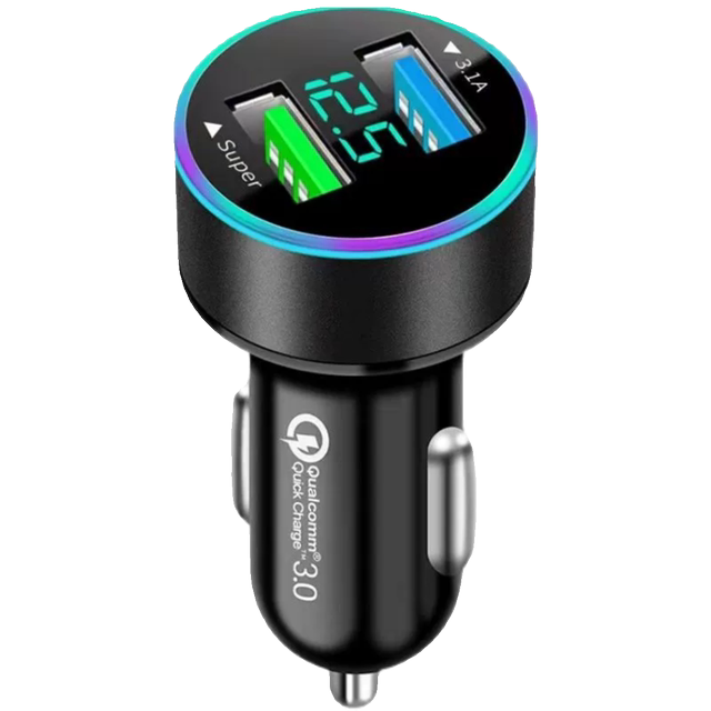 Car Traveler 66W Super Fast Charging Cigarette Lighter Car Charger