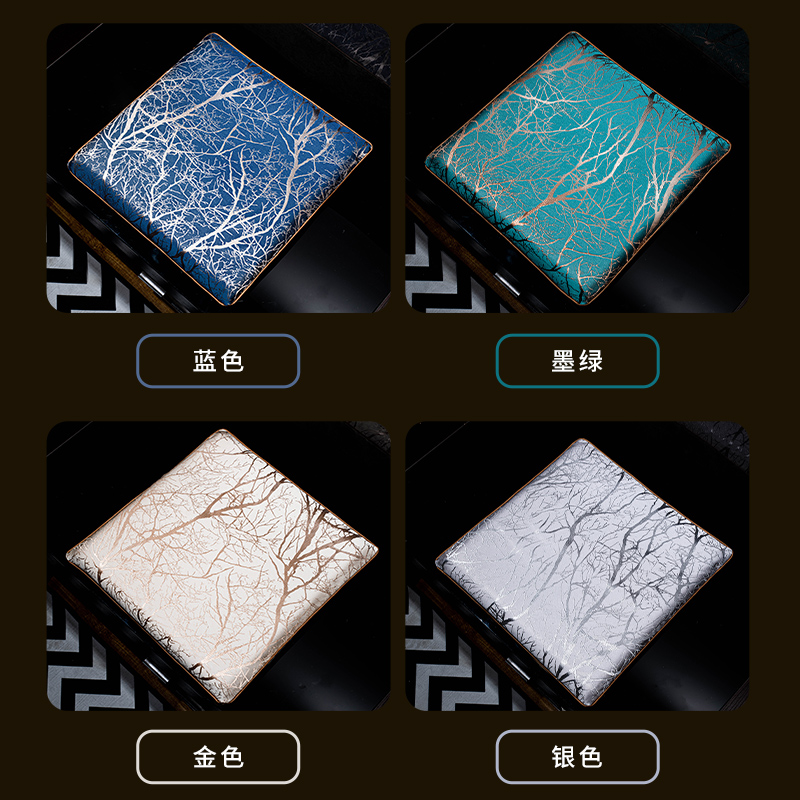高档记忆棉坐垫椅子椅垫实木红木屁垫凳子茶桌椅餐椅家用加厚座垫