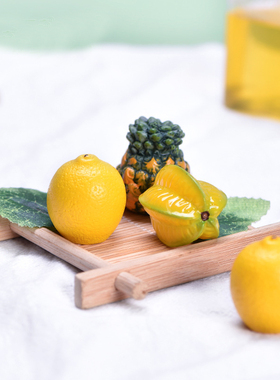 装饰摆件仿真水果西瓜桃子