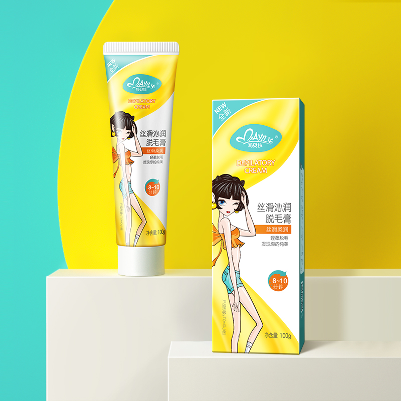 玛贝拉唇部蜡纸唇毛小胡子脱毛膏 mayllie玛贝拉臻真脱毛膏