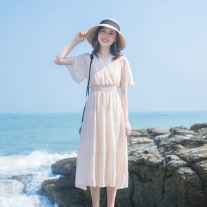 仙女超仙甜美连衣裙